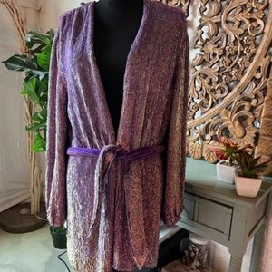 BNWT Retrofete Gabrielle Sequin Robe